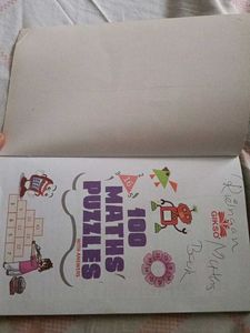 100 Maths Puzzles Book
