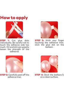 balloon glue dots