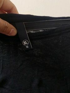 Black Long Sleeve Top