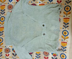 Silver shimmery shrug