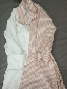 Striped Colorblock Dress