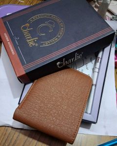 Charlie Leather Wallet Set
