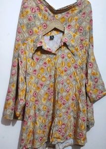 Multi Print Co-Ords 2Pcs Set For Girl Or Women