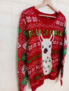Llama Fun Christmas Sweater