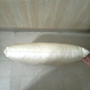 Ivory Off White Leather Cushions