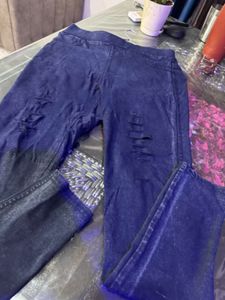Blue Rugged Jagging