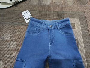 🥰C@78 Size-26 Cargo Jeans