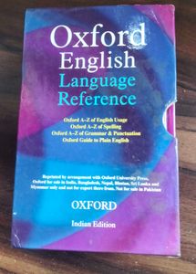 OXFORD English Language Reference Indian Edition.