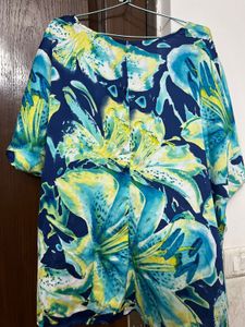 Plus Size Satin Top