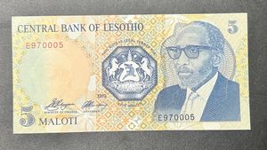5 Maloti Lesotho Rare