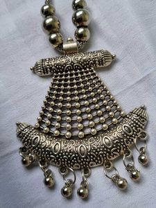 Oxidised Silver Necklace