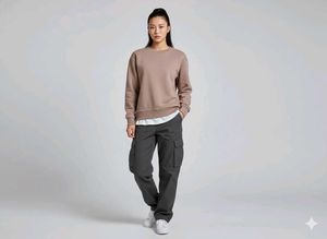 Brown Pullover Sweater