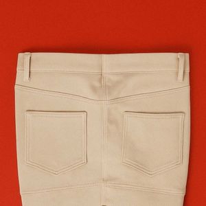Go Colors Beige Jeggings