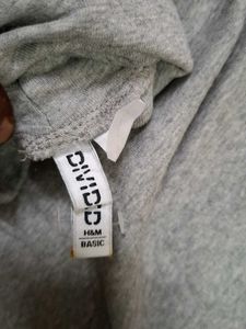 Gray Turtleneck Dress