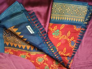 Siddharth - Red Floral Saree