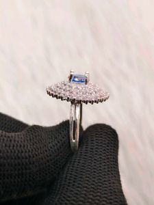 Pure Silver Ladies Ring