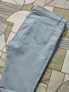 Sky Blue Denim Jeans