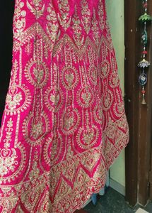 Pink Magenta Lehnga Party Wear
