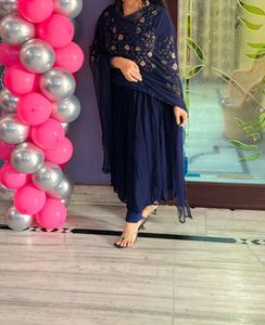 Frock Suit With Front Slit