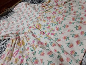Floral Print Tiered Mini Dress