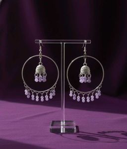 Hoop Jhumka Earrings