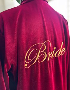 Korean Velvet Night Robe