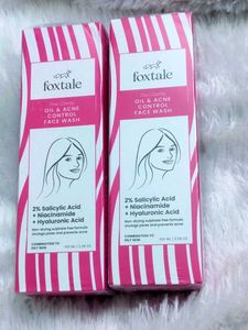 Foxtale Oil & Acne Control Face Wash