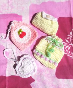 Kawai Crochet Pouch