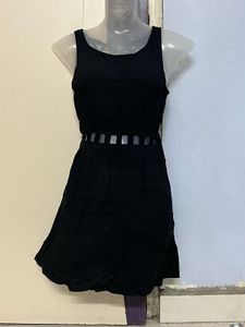 Divided Branded Black Mini Dress