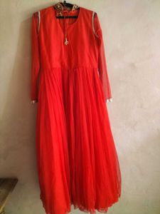 Heavy Red Gown