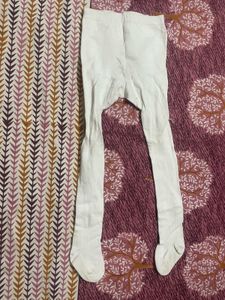 Baby White Leggings stockings