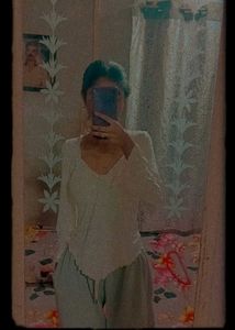 pinterestly asymmetrical cute top💞