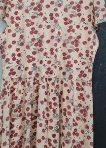 Korean Floral Gown