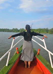 Black And White Checked Dress With Slit