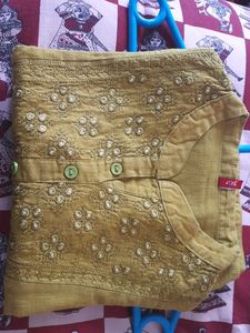 Mehandi Green Kurti