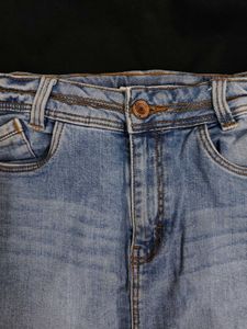 A-line Denim Skirt