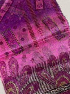 Paper printed saree