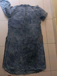 Denim Style Kurta