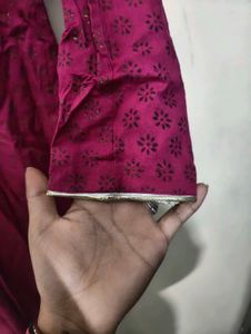 Rani Pink Kurta Dress