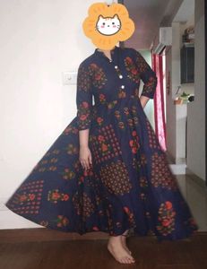 Flared cotton kurti