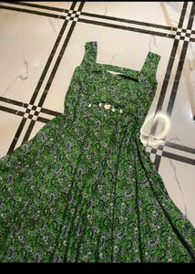 Green Paisley Sundress