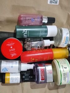 Empty Skincare Products