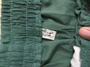 Cordoury Green Shorts