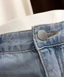 Light Blue Wide Length Baggy Zeans
