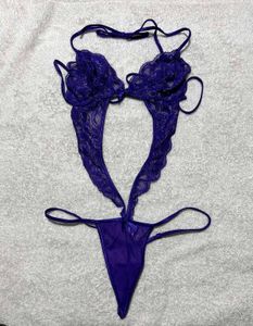 Baci Purple Lace Bodysuit