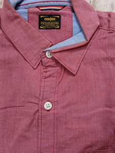 Maroon Casual Shirt