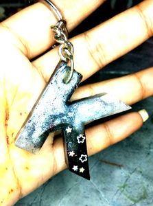 Letter K Keychain