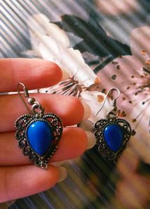 Blue Stone Earrings