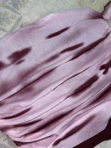 Off-Shoulder Tie Dye Mesh Top