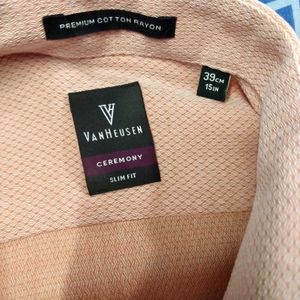 Van Huesen Coral Pattern Shirt 38